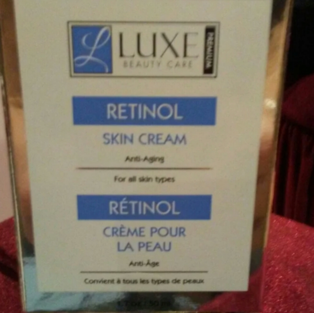 New Retinol anti age skin cream